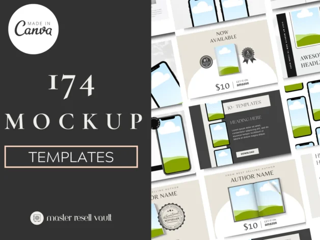 174 Aesthetic Mockups
