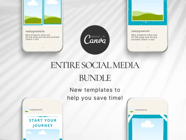 Instagram Posts for Canva - Travel